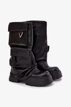Women Thigh High Boots - High Platform Shoes