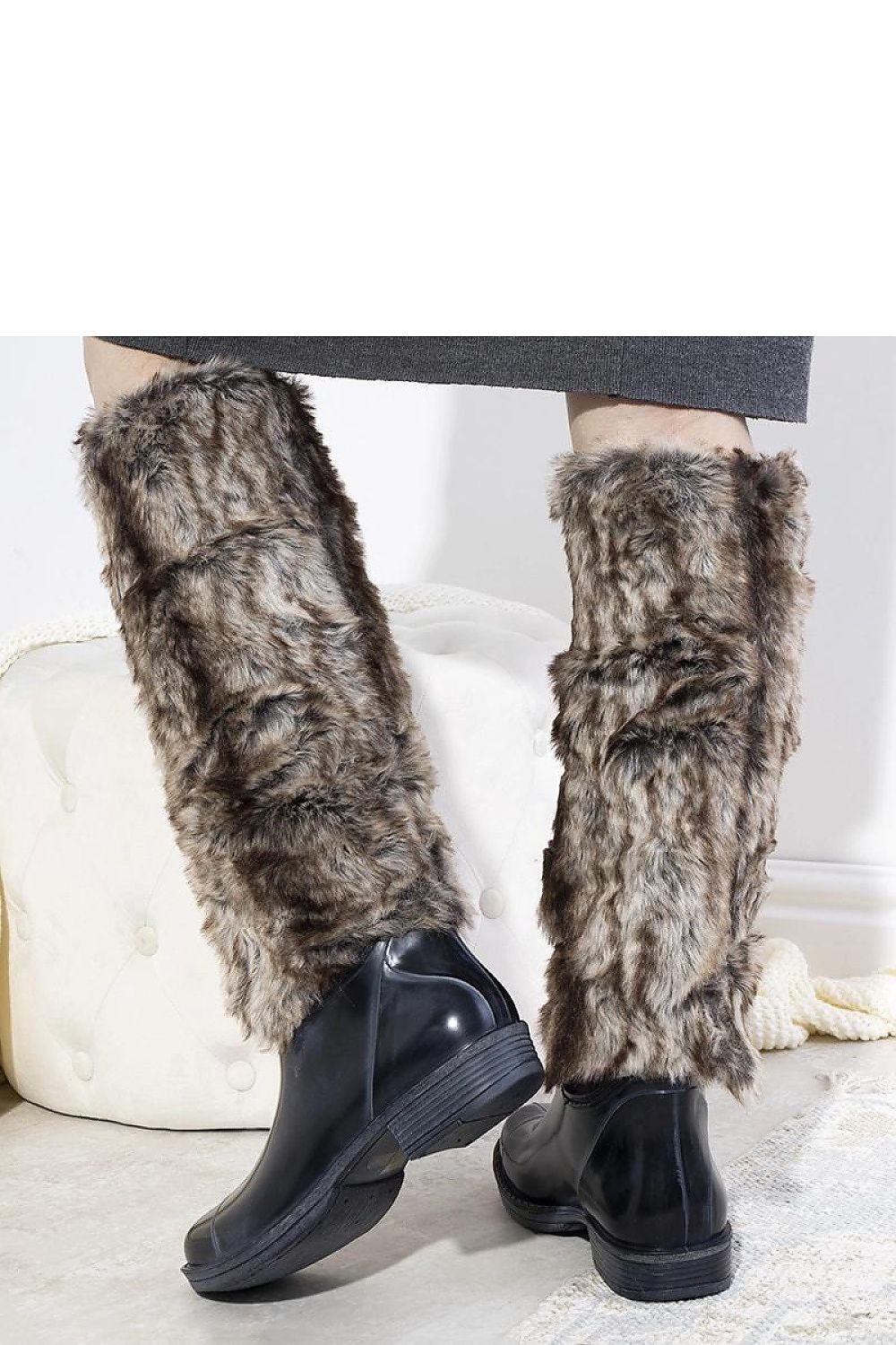 Women Thigh High Boots - Low Block Shoes