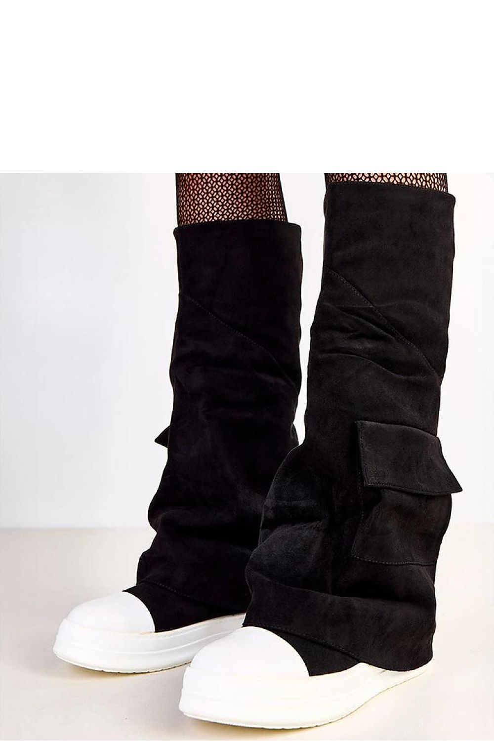 Women Thigh High Boots - Low Platform Shoes