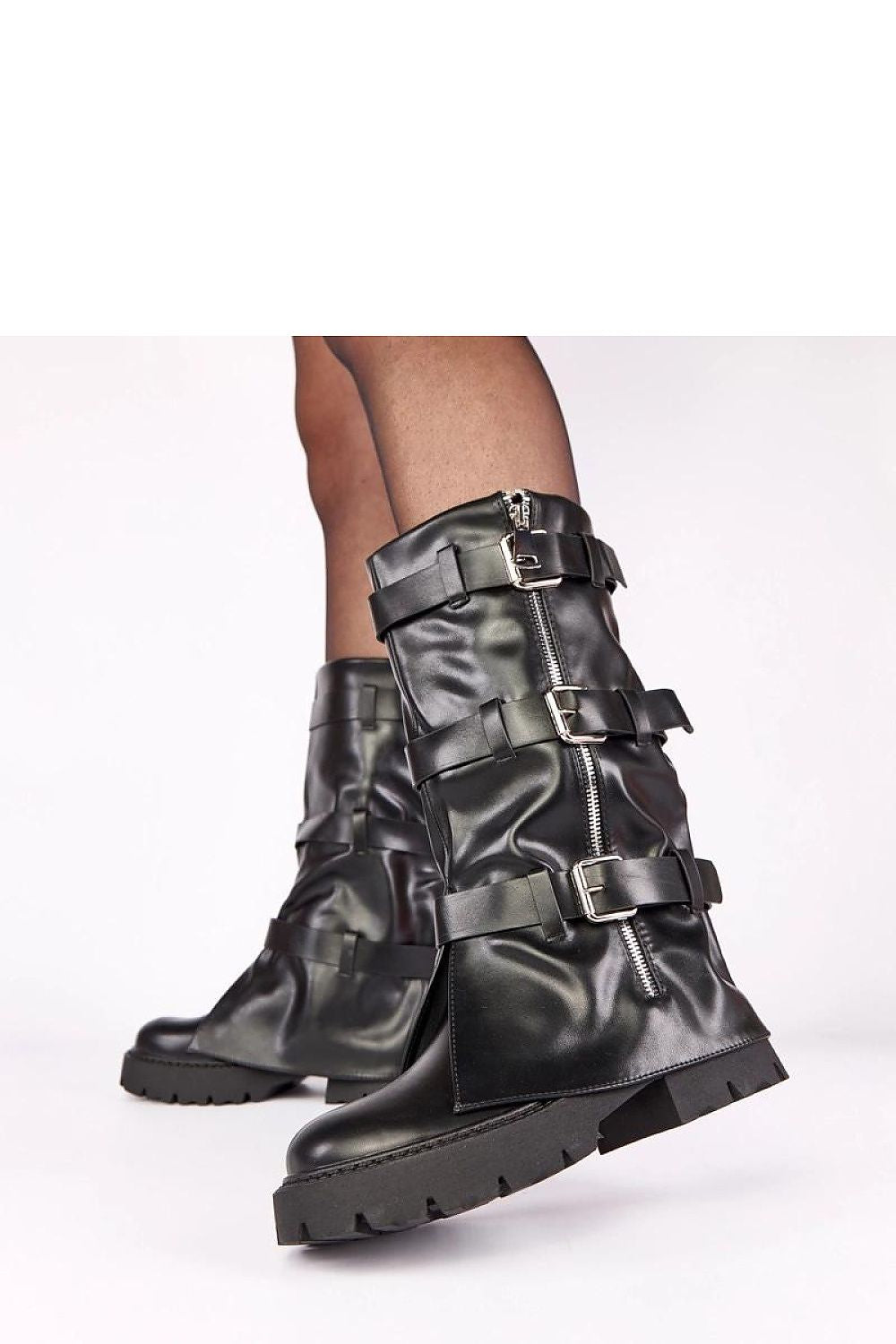 Women Thigh High Boots - Mid Platform Shoes