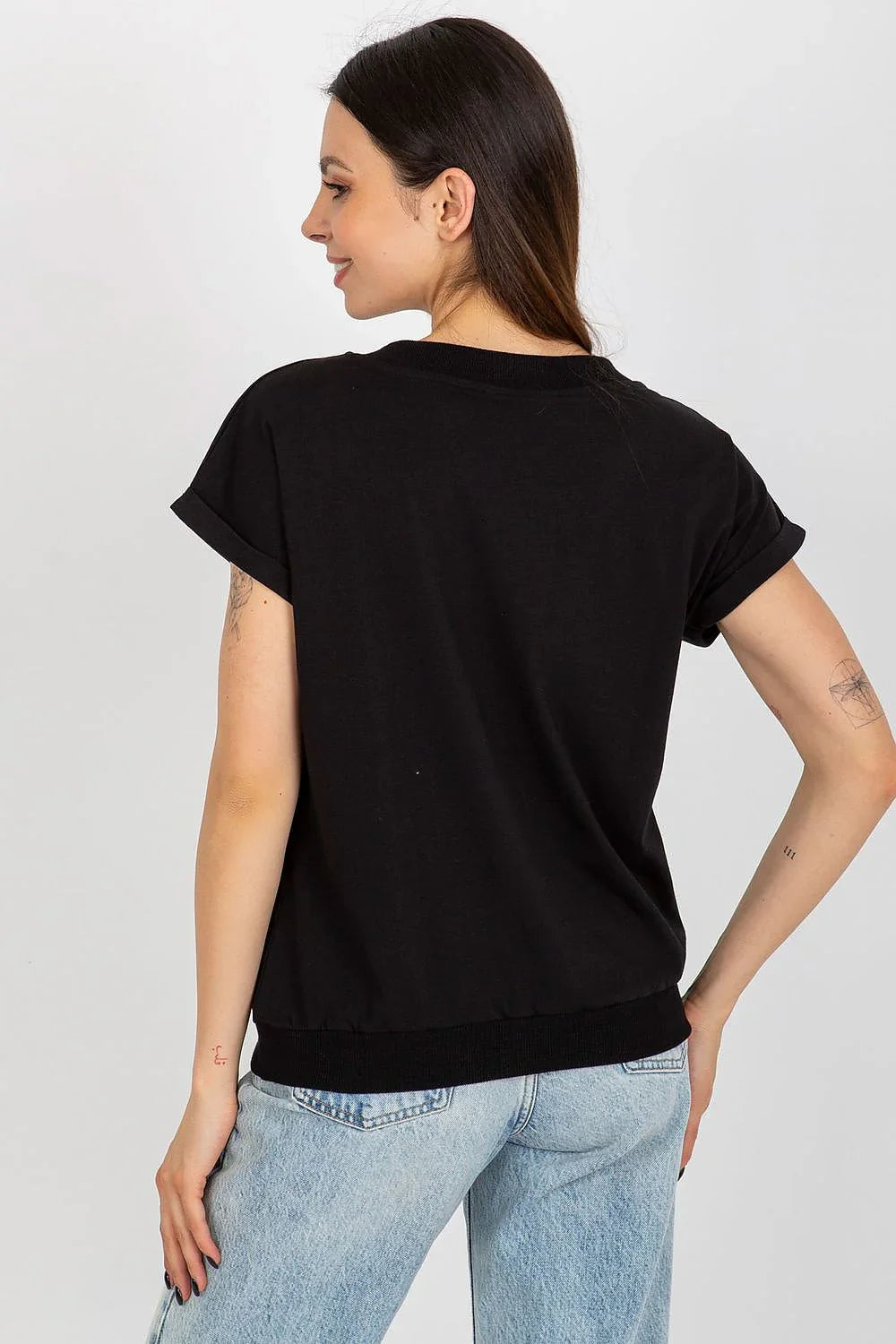 Women's Casual Blouse - Floral Waist Length