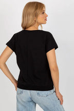Women's Cotton Blouse - Floral Hip Length