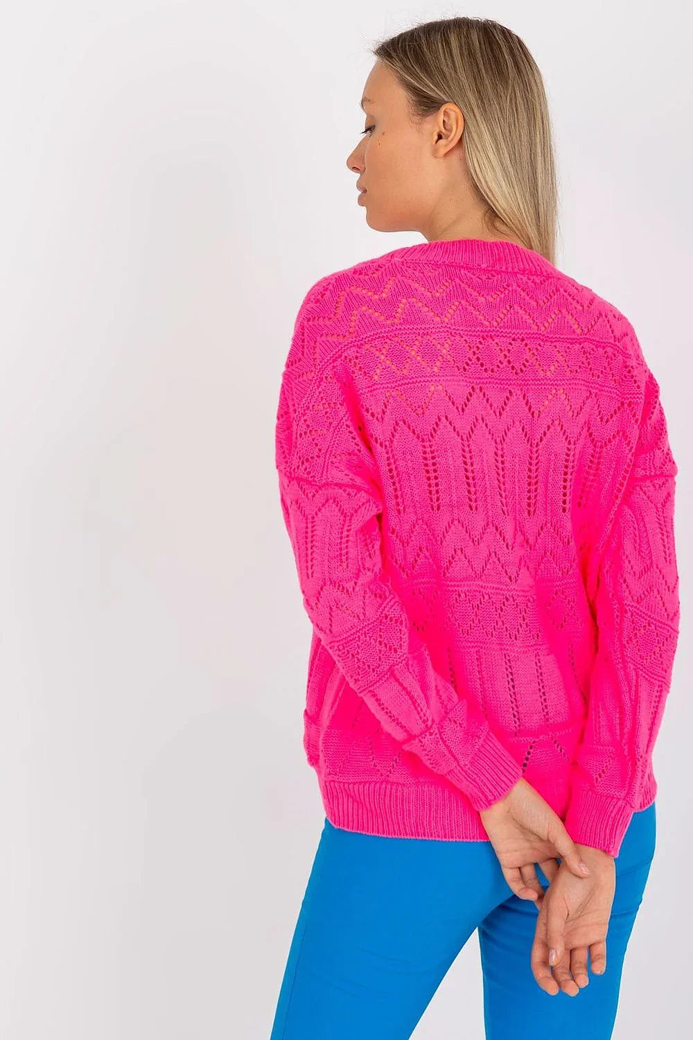 Women's Cotton Textured Cardigan Sweater