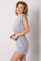 Women’s Cropped Sweatshirt and Shorts Summer Set