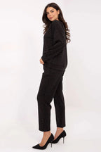 Women’s Elegant Sweatshirt and Straight Leg Pants Set