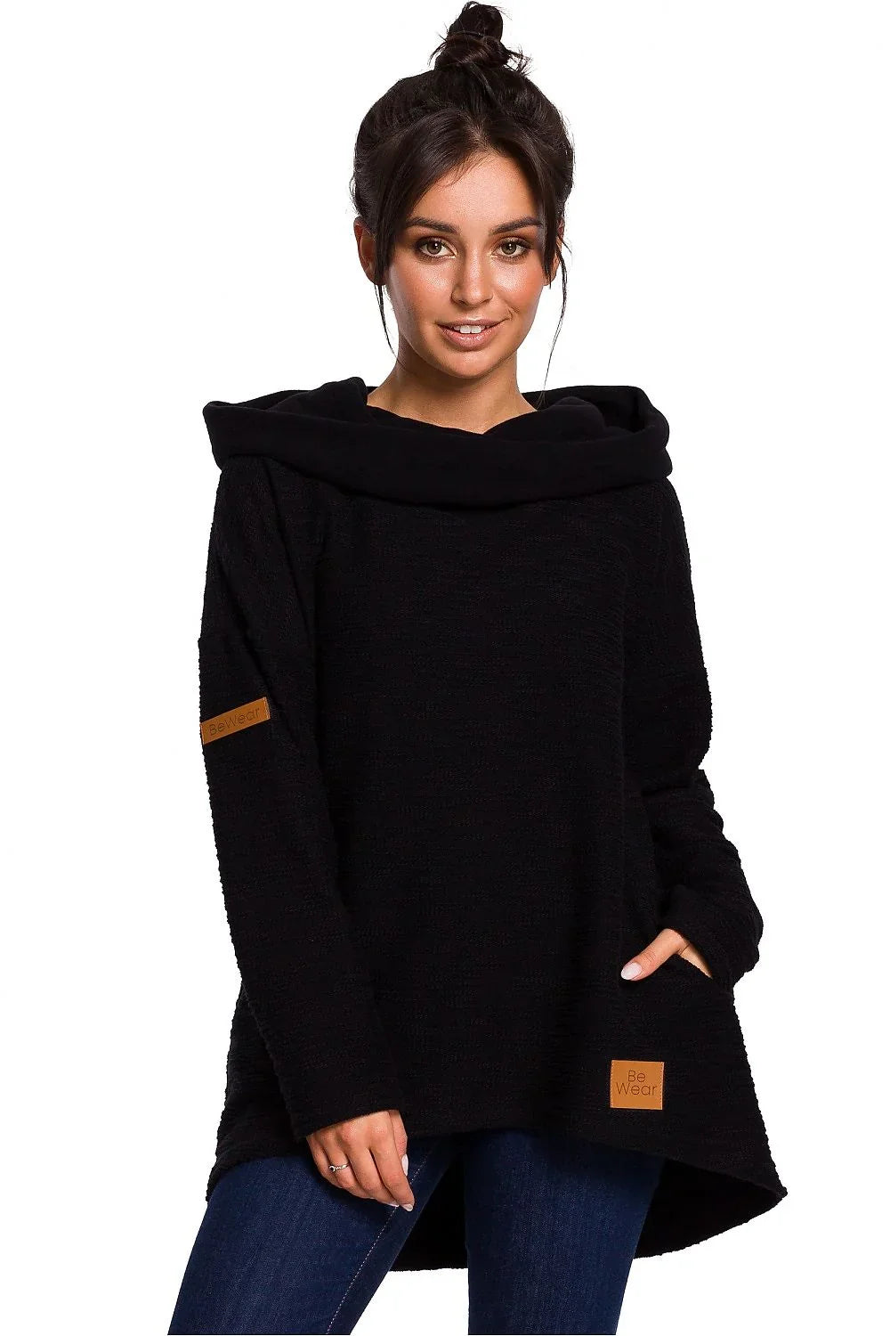 Women's Hoodie - Funnel/Scuba Hood With Relaxed Fit