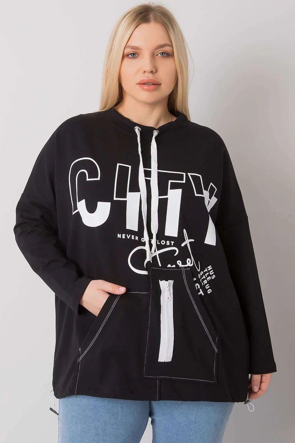 Women's Hoodie - Hooded With Oversized Fit