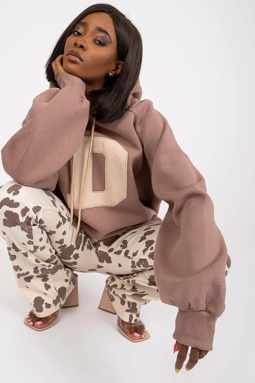 Women's Hoodie - Hooded With Oversized Fit