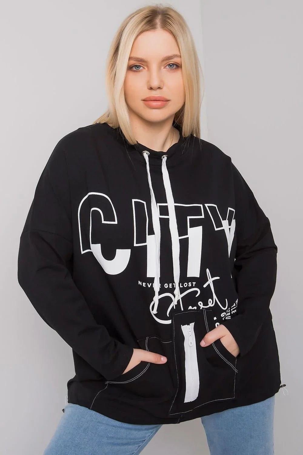Women's Hoodie - Hooded With Oversized Fit