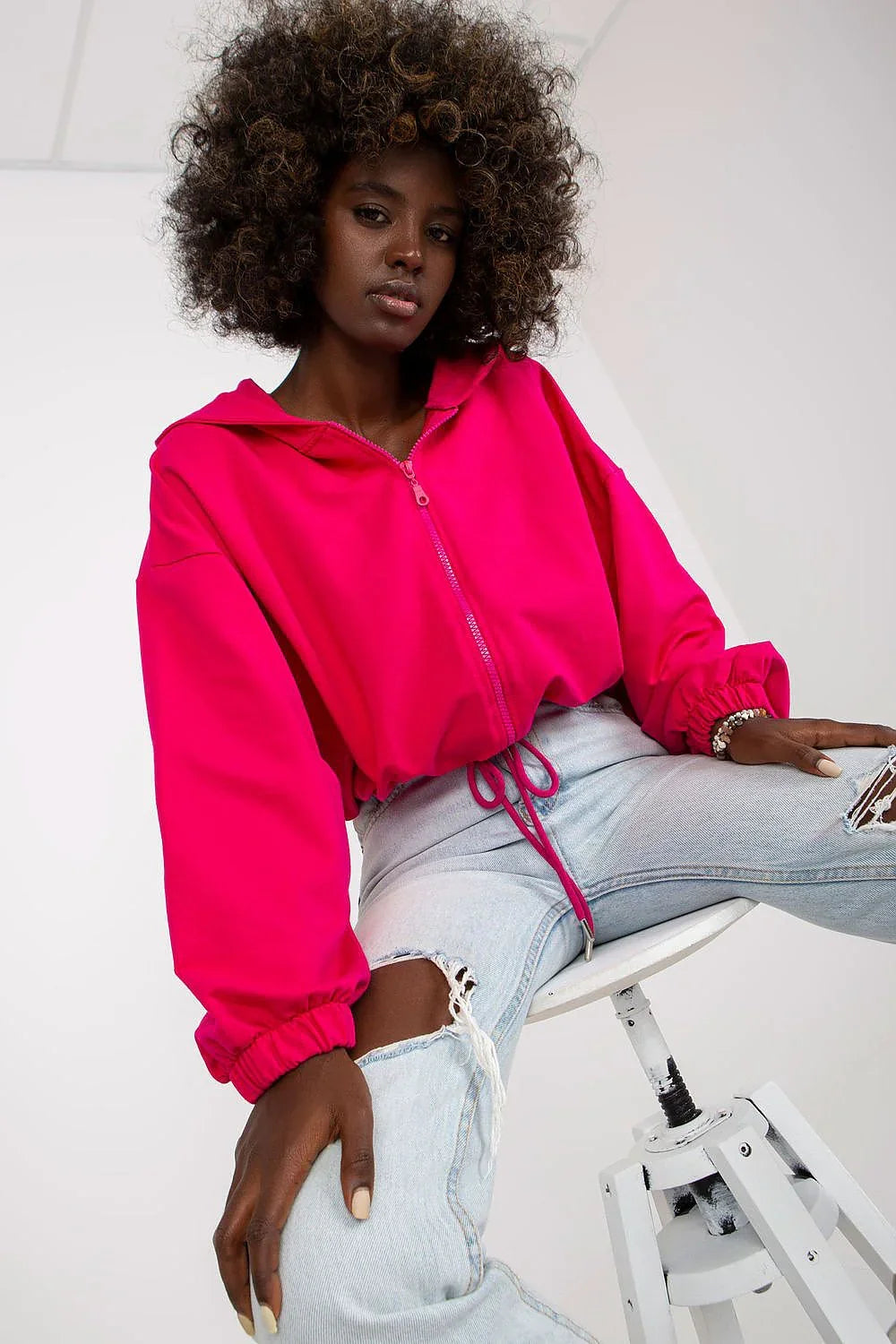 Women's Hoodie - Hooded With Regular Fit