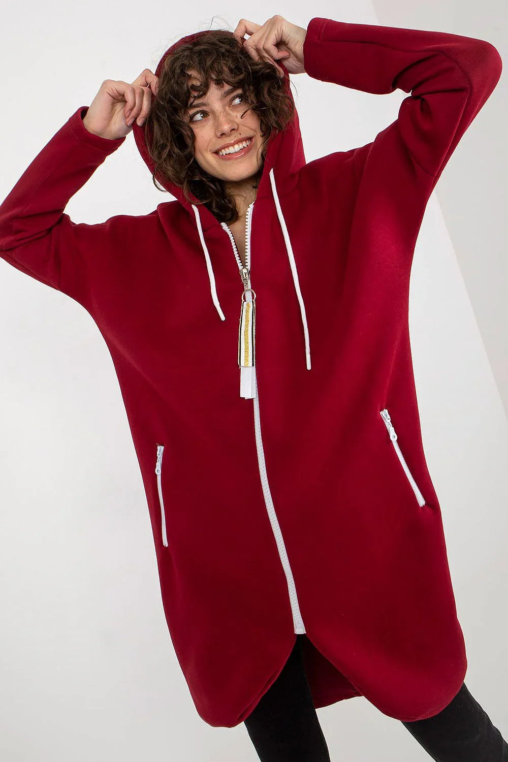 Women's Hoodie - Hooded With Relaxed Fit