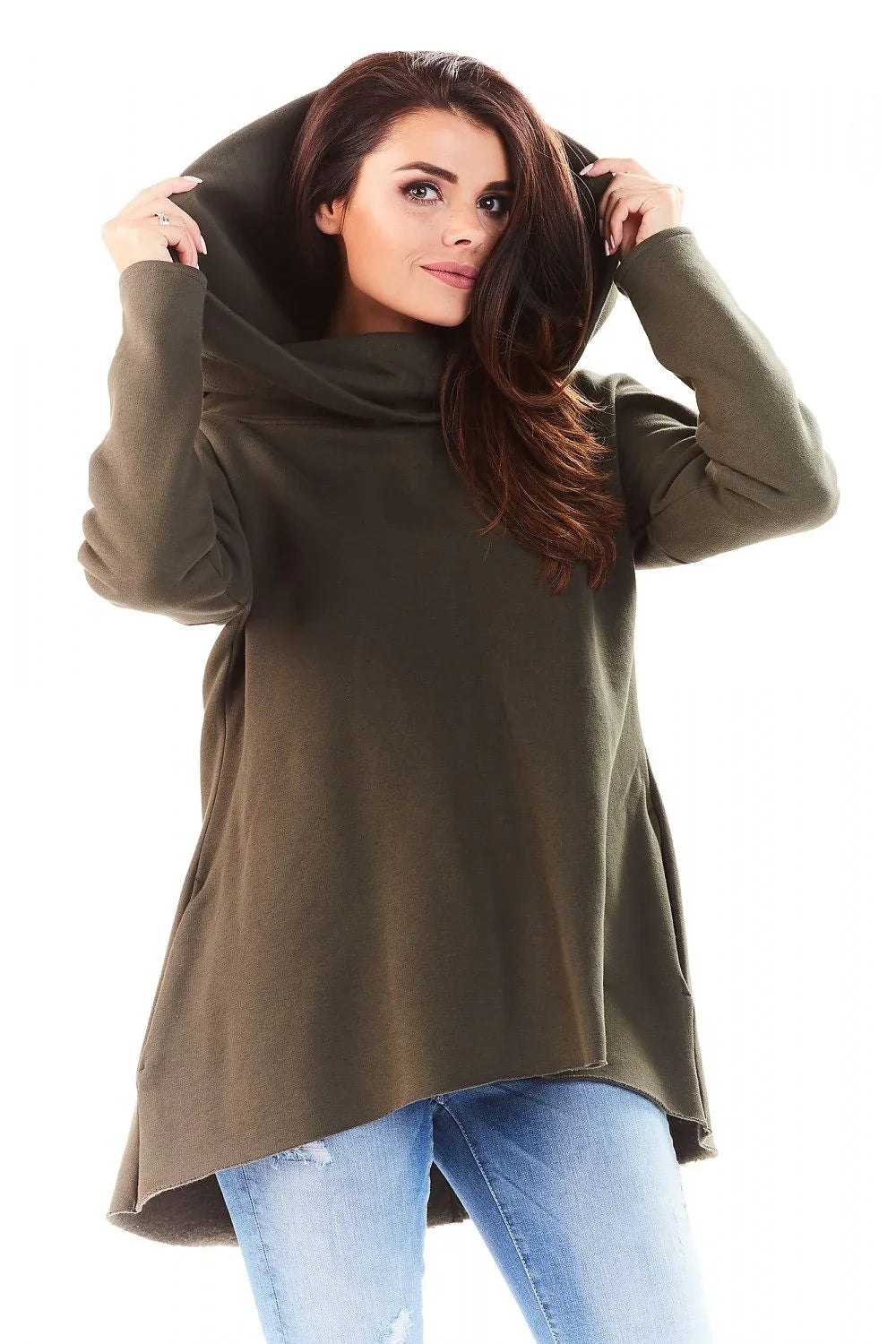 Women's Hoodie - Hooded With Relaxed Fit
