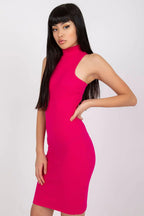 Women's Knee-Length Day Dress – Slim With Sleeveless