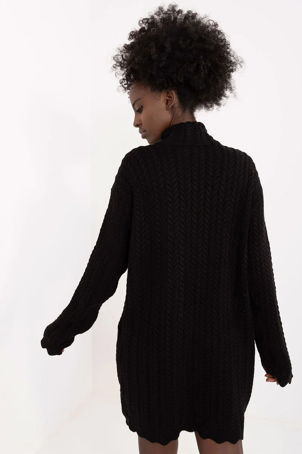 Women's Mini Day Dress – Relaxed With Long Sleeves