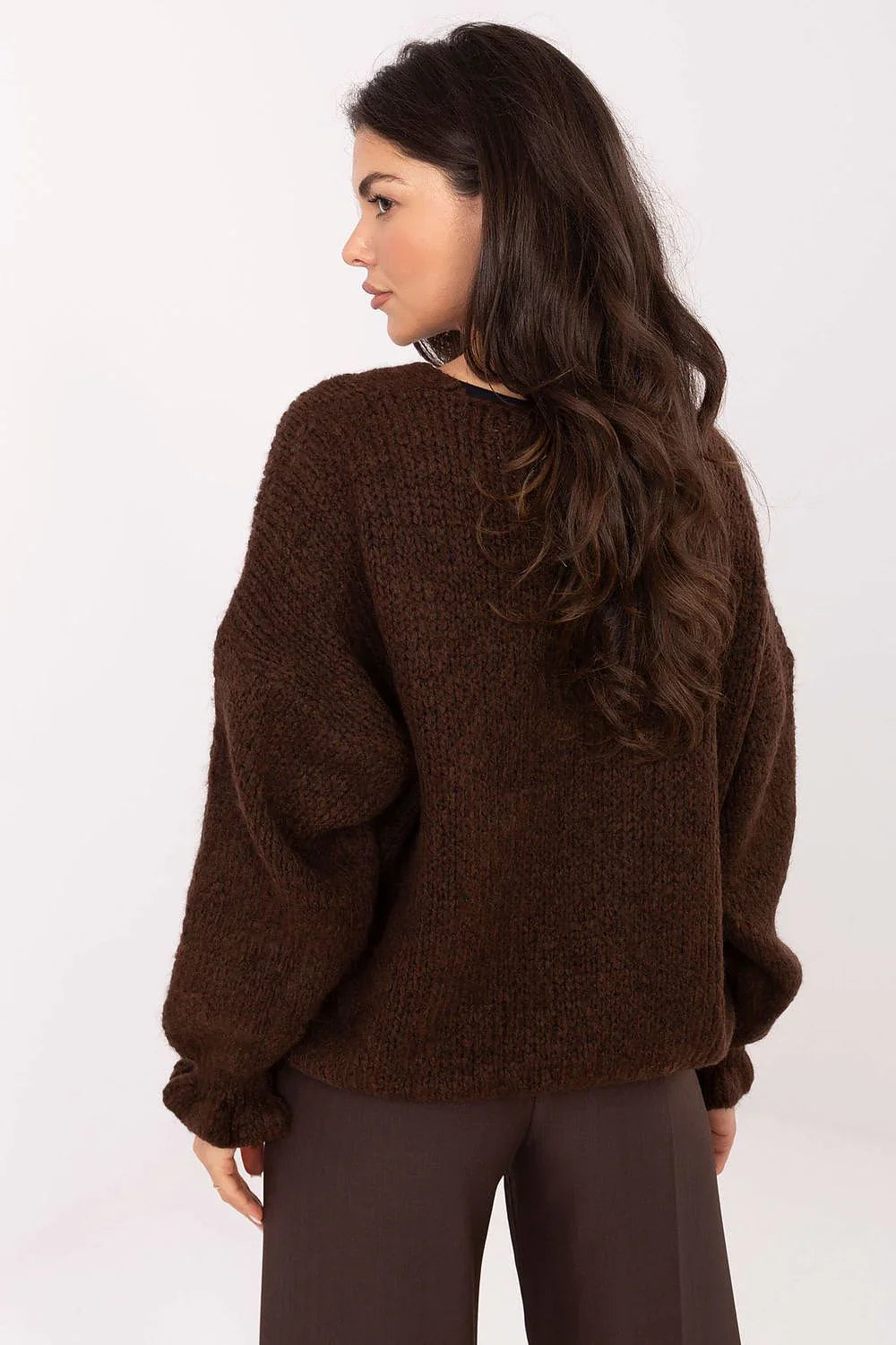 Women's Minimalist Open Cardigan Sweater