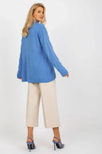 Women's Minimalist Solid V-Neck Pullover Sweater