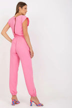 Women’s Summer Button Blouse and Pants Set