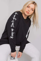 Women's Sweatshirt - Crew-Neck With Oversized Fit