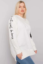 Women's Sweatshirt - Crew-Neck With Oversized Fit