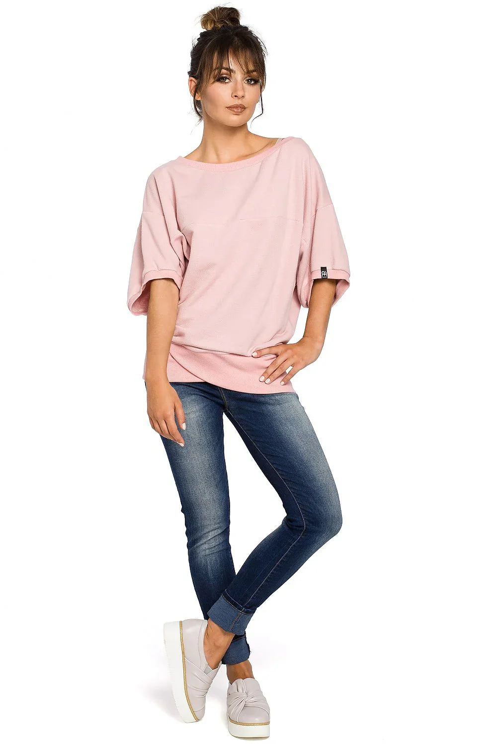 Women's Sweatshirt - Crew-Neck With Oversized Fit