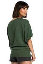Women's Sweatshirt - Crew-Neck With Oversized Fit