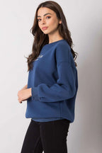 Women's Sweatshirt - Crew-Neck With Relaxed Fit