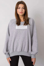 Women's Sweatshirt - Crew-Neck With Relaxed Fit