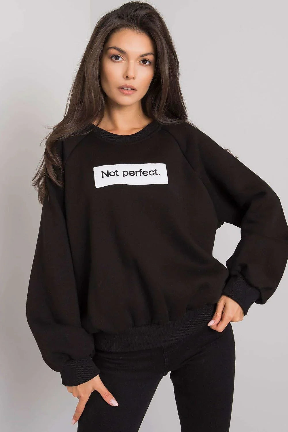 Women's Sweatshirt - Crew-Neck With Relaxed Fit