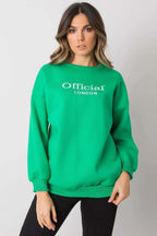 Women's Sweatshirt - Crew-Neck With Relaxed Fit