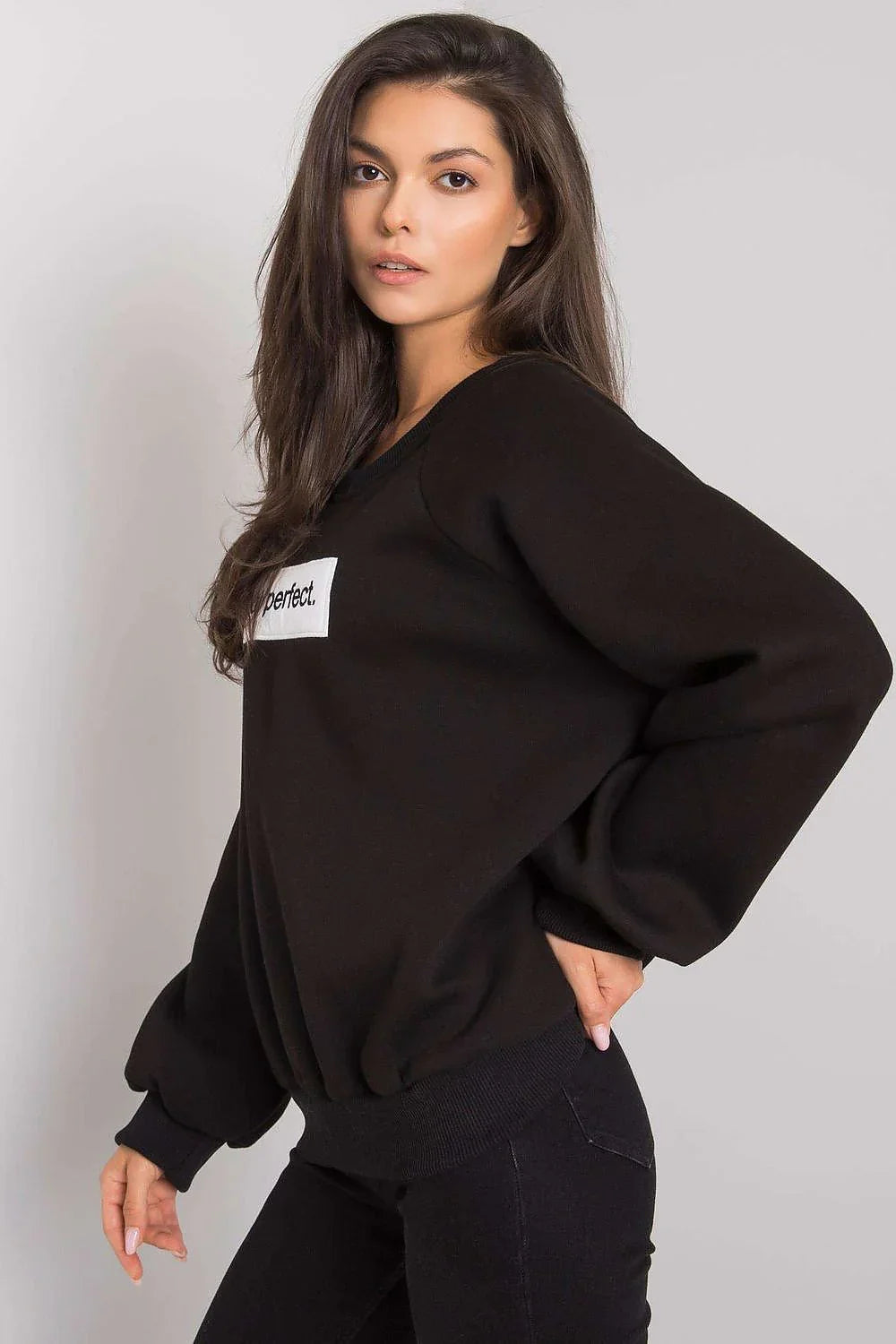 Women's Sweatshirt - Crew-Neck With Relaxed Fit