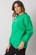 Women's Sweatshirt - Crew-Neck With Relaxed Fit