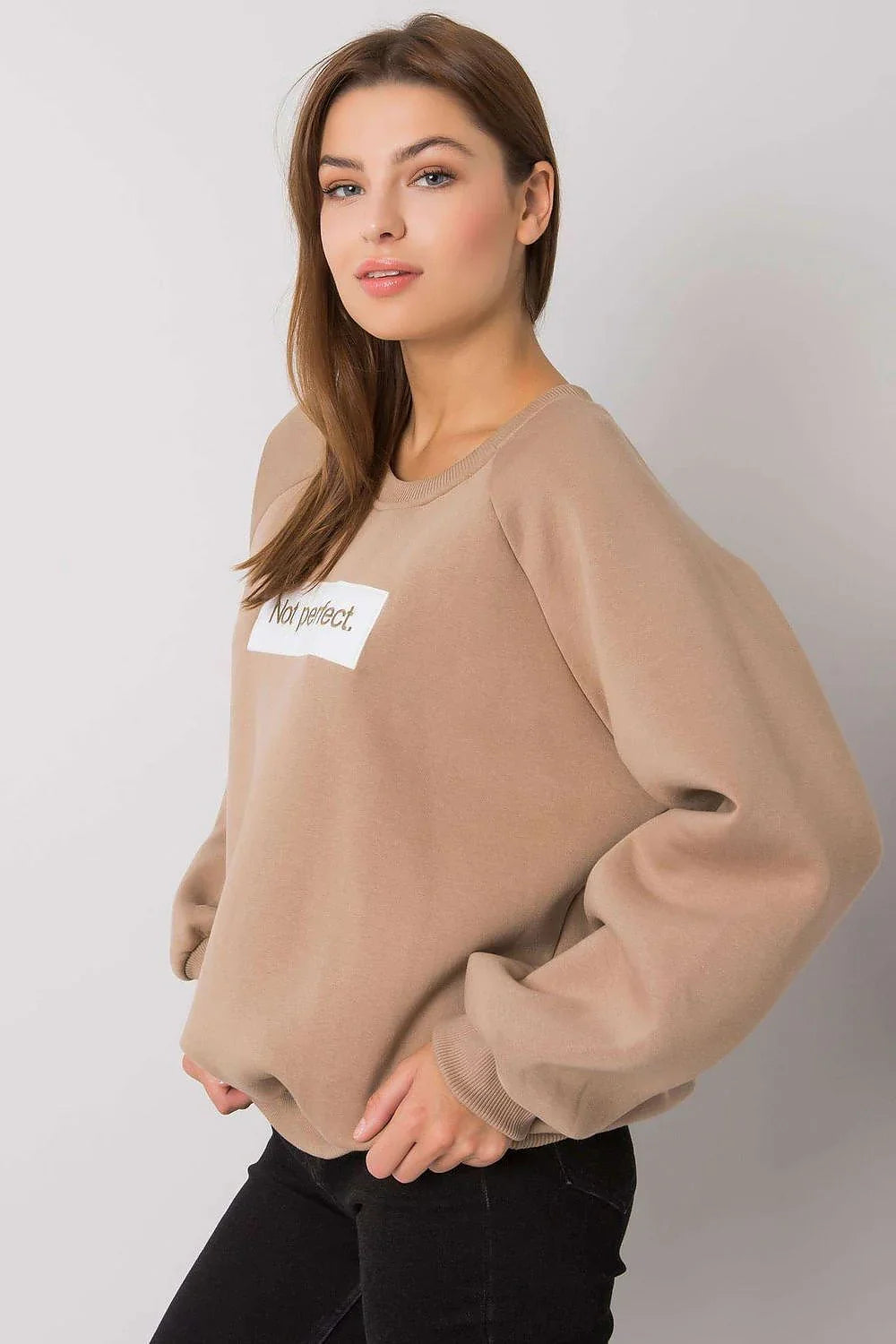 Women's Sweatshirt - Crew-Neck With Relaxed Fit
