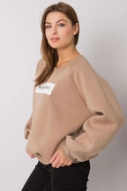 Women's Sweatshirt - Crew-Neck With Relaxed Fit