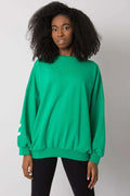 Women's Sweatshirt - Crew-neck With Oversized Fit