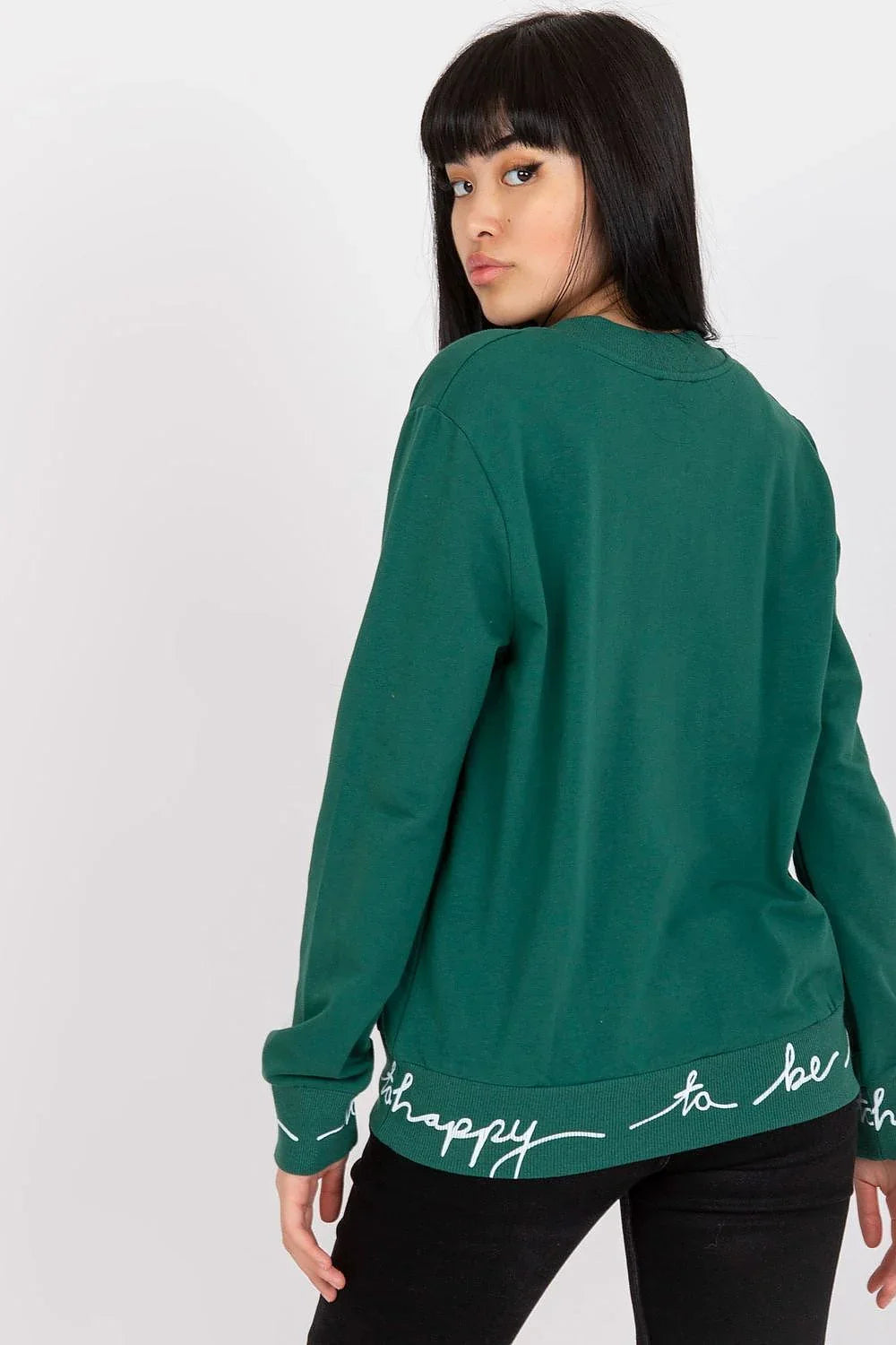 Women's Sweatshirt - Crew-neck With Regular Fit