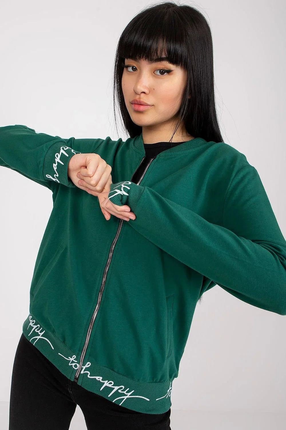 Women's Sweatshirt - Crew-neck With Regular Fit