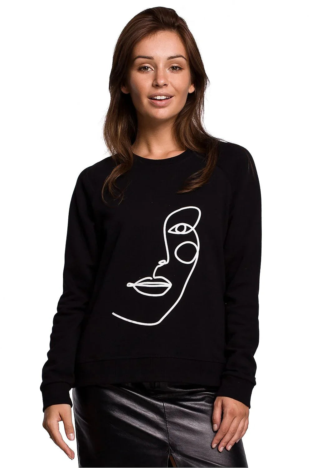 Women's Sweatshirt - Crew-neck With Regular Fit