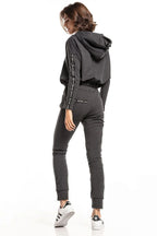 Women's Sweatshirt - Crew-neck With Relaxed Fit