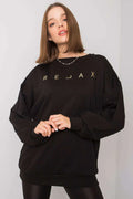Women's Sweatshirt - Crew-neck With Relaxed Fit