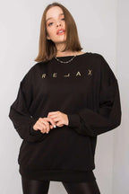Women's Sweatshirt - Crew-neck With Relaxed Fit