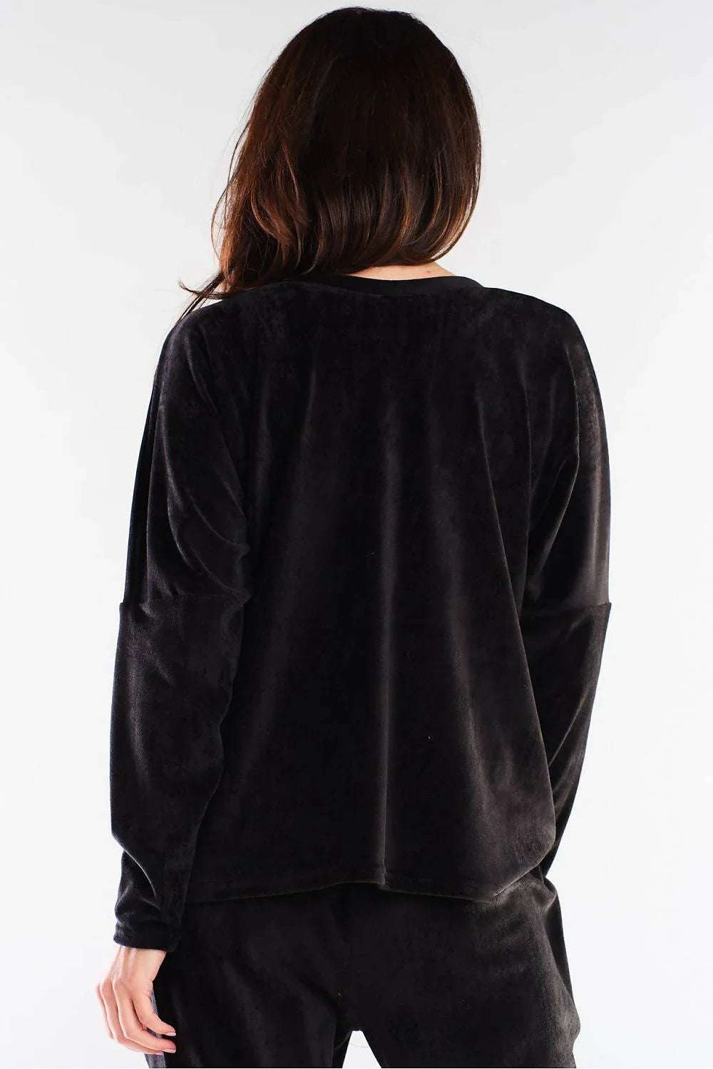 Women's Sweatshirt - V-Neck With Relaxed Fit