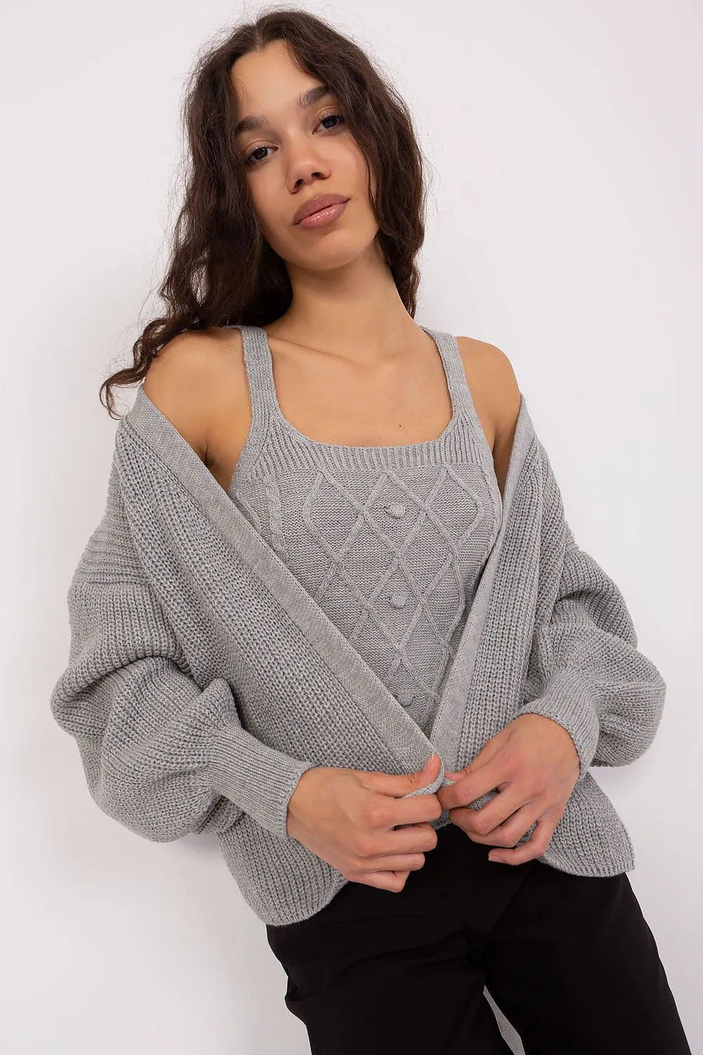 Women's Wool Blend Cardigan Sweater