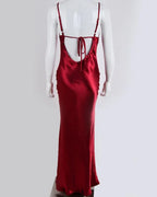 Backless Strapless Evening Dress -Guocali