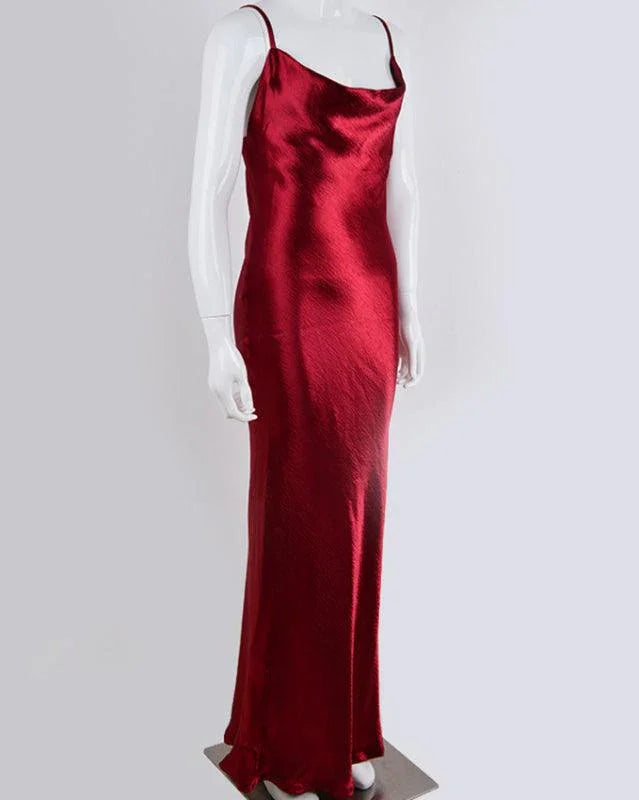 Backless Strapless Evening Dress -Guocali