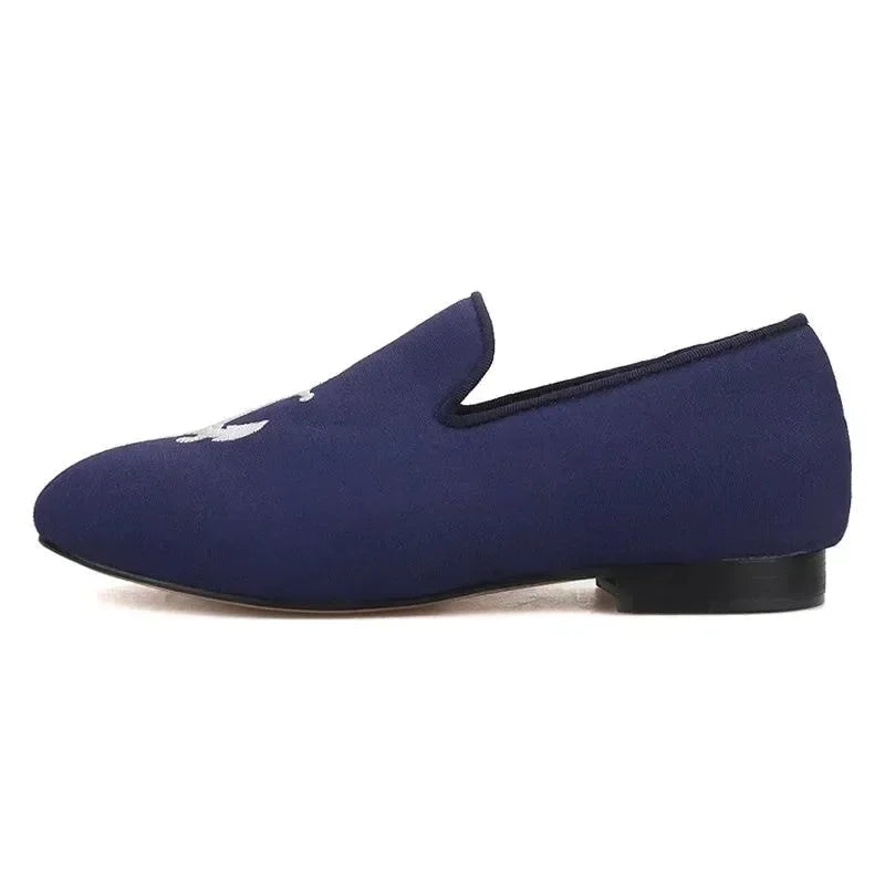 Boys Casual Venetian Slipper Loafers - Slip-On Flat Shoes