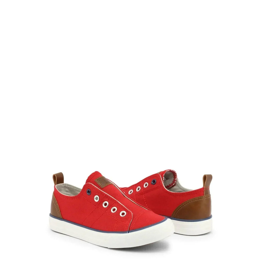 Boys Sneakers - Platform Low-Top Slip-On Sneakers Shoes