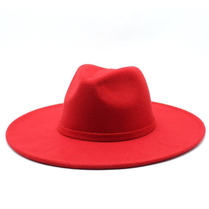 British Style Fedora Hat - Fedora Hat - Guocali