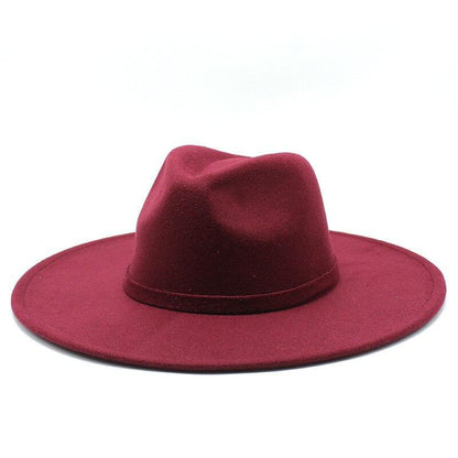 British Style Fedora Hat - Fedora Hat - Guocali