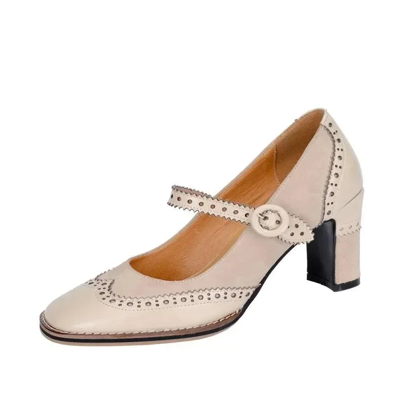 Casual Fretwork Pumps for Women -Guocali