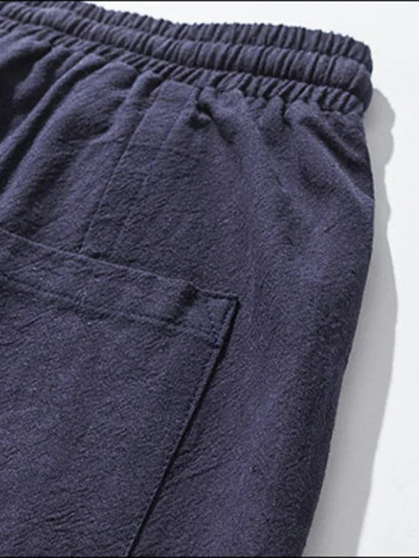 Casual Men's Joggers – Mid Rise Breathable Comfort -Guocali